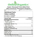 Organic ''Strozzapreti'' Durum Wheat Pasta Nutritional Facts