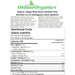 Organic Veggie Wine Gums Nutritional Facts