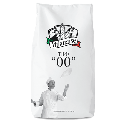 Organic White Unbleached Sifted Wheat Flour for Pizza (Tipo ''00'')