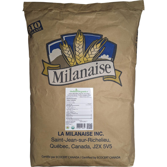Organic White Unbleached Wheat ''Red Fife'' Flour