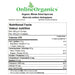 Organic Whole Dried Apricots Nutritional Facts