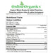 Organic Whole Roasted & Salted Pistachios Nutritional Facts